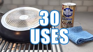 30 Amazing Uses for Bar Keepers Friend And What Not to Use it On [upl. by Cozmo]