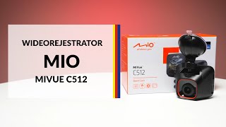 Wideorejestrator Mio MiVue C512 – dane techniczne – RTV EURO AGD [upl. by Yoho]