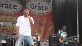 STAGE ENTRANCE OF KONSHENS AT GRACE JERK FESTIVAL 2017 [upl. by Ynohtnaed264]