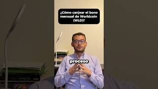 ¿Cómo canjear el bono mensual de Worldcoin WLD wld worldcoincolombia worldcoin [upl. by Sontich663]