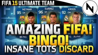 FIFA 15  INSANE FIFA BINGO  FIFA 15 LA LIGA TOTS DISCARDED [upl. by Bowler]