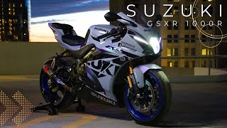 2022 Suzuki GSXR 1000R ModsModifications  Akrapovic Exhaust before and after [upl. by Airotal]