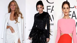 Blake Lively returns to spotlight Along With Kylie Jenner Katie Holmes at CFDA Fashion Awards [upl. by Blayne]