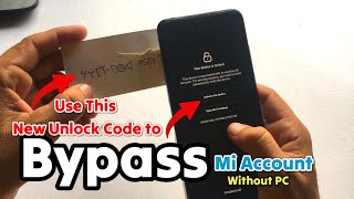 Disable Mi Cloud With This Unlock Code [upl. by Liagiba]