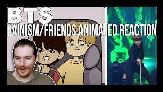 BTS Rainism Live amp Friends Animated Reactions BTS ROAD MAP 💜 [upl. by Bauske]