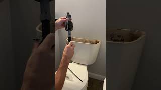 Replace toilet fill valve in 3 minutes [upl. by Sherm]