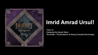 14  Imrid Amrad Ursul The Hobbit the Desolation of Smaug  the Complete Recordings [upl. by Winni]