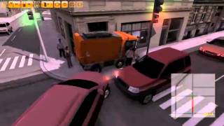 KehrmaschinenSimulator 2011 is an accurate depiction of cleaning streets in San Francisco [upl. by Anal]