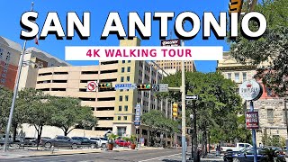 San Antonio  The Alamo  4K Walking Tour  Texas Most Visited City [upl. by Bitthia270]