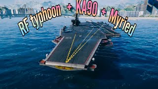 RF typhoonKA90myried Modern warships حاملة الباتل باس القادم  المروحية والدفاع الجوى [upl. by Tuck]