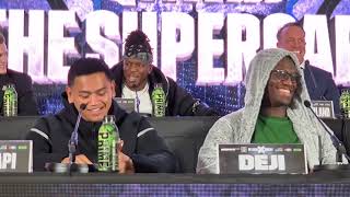 GIB VS SLIM amp KSI PRESS CONFERENCE FULL MISFITS X SERIES 19 [upl. by Margarethe]