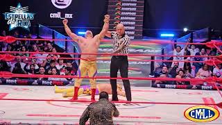 CMLL Audaz vs Capitan Suicida ARENA MEXICOMATCH RELÁMPAGO [upl. by Esinehs]