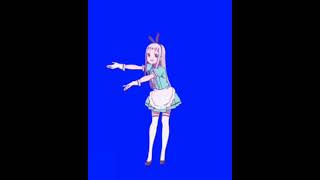 Anime Blue Screen Blend S  Hideri Kanzaki [upl. by Cherry]