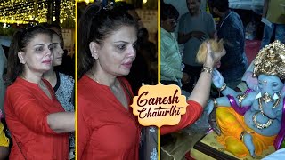 Deepshikha Nagpal Takes Her Beloved Ganpati Bappa Home  Ganesh Chaturthi 2024 [upl. by Aciram95]