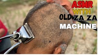 ASMR Relaxing HAIRCUT With ZAZA MachineHAIRCUT In 1980 [upl. by Notyarb]