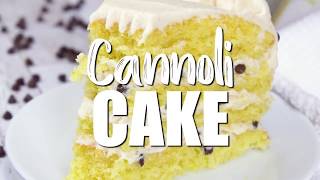 CANNOLI CAKE [upl. by Rramo]