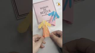 Creative Origami Paper Robe Craft Ideas  Easy DIY Fashion Projects shorts [upl. by Ahsikat]