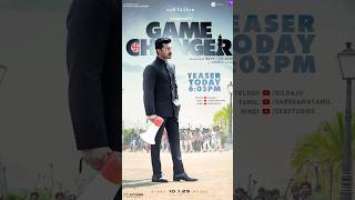 Ram Charan Game changer teaser gamechanger gamechangerteaser ytshorts ramcharan shorts short [upl. by Steinberg]