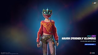 How to Unlock Friendly Klombo Haven Mask  Fortnite Haven Masks [upl. by Aihseyk607]