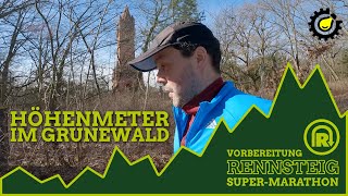 Training Rennsteiglauf Höhenmeter im Grunewald [upl. by Siocnarf]