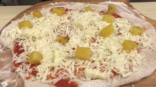 Pineapple n anchovies pizza [upl. by Nnayr853]