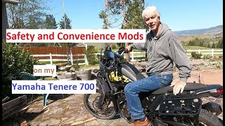 Safety and Convenience Mods for my Yamaha Tenere 700 [upl. by Rhys38]