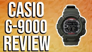 Casio GShock G90003VDR Mudman review [upl. by Effy]