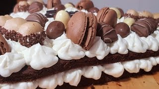 TARTA DE LETRAS kinder tarta TENDENCIA 2018 [upl. by Waldner300]