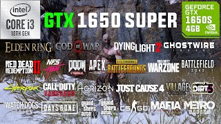 GTX 1650 SUPER  i310105F Test in 30 Games in 2022 [upl. by Kristen]