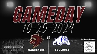 Devine Warhorses Vs Bandera Bulldogs 102524 [upl. by Comstock]