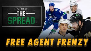 NHL Free Agency Frenzy  The Spread [upl. by Eniamart822]