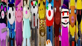 Playing as ALL FINAL CHARACTERS Roblox PIGGY CHAPTER 12 New Update [upl. by Eltotsira]