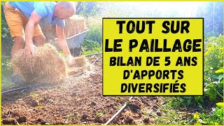 LE PAILLAGE au potager dOlivier et cest pas miraculeux [upl. by Atsejam929]