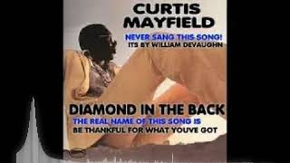 Curtis Mayfield Diamond in the back Rebassed 2935 Hzz [upl. by Nolahs847]