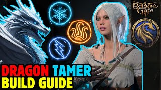 DRAGON TAMER MOD Class Build in Baldurs Gate 3 [upl. by Wat494]