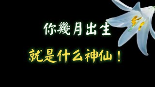 你幾月出生，就是什么神仙！ [upl. by Lanaj]