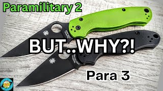 Are The Spyderco Paramilitary 2 amp Para 3 Really Worth Buying Now [upl. by Cilegna831]