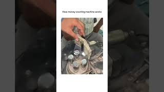 How Cash Counting Machine Works money viralshorts explore trending youtube shorts [upl. by Eidod623]