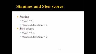 Standard Scores in Counseling Assessment [upl. by Brittnee947]