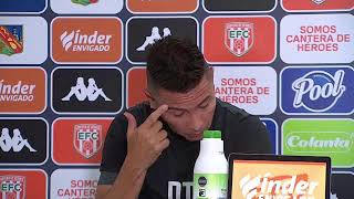 Rueda de prensa de Envigado tras su partido ante Millonarios [upl. by Nylodam319]