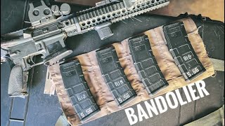 MILITARY ISSUED USGI BANDOLIER BreakdownOverview [upl. by Phip562]