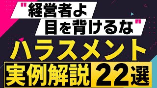 【誰もが知るべき】ハラスメントになるラインをリアルな実例で解説します【パワハラセクハラマタハラ】 [upl. by Annoirb]