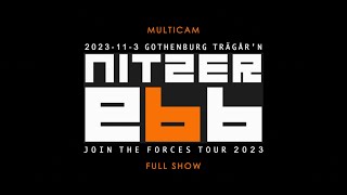 Nitzer Ebb multicam live at FutureRetro Gothenburg 3 Nov 2023  full show [upl. by Nillad]