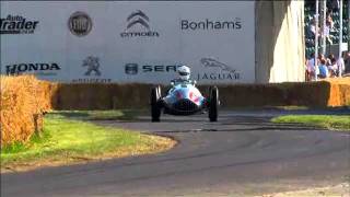 Andrew Frankel drives the Mercedes W165 at the Festival of Speed [upl. by Sainana]