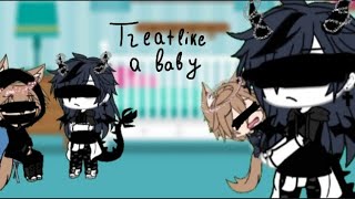 Treat like a baby Gacha life EnglishPart 1MrsOreo [upl. by Suivat]