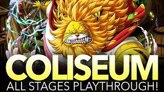 COLISEUM NEKOMAMUSHI STAGES 1  5 PLAYTHROUGH One Piece Treasure Cruise  Global [upl. by Alius]