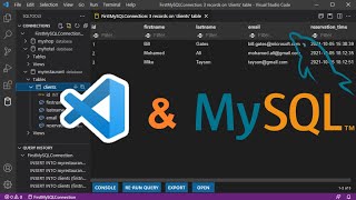 Connect to MySQL Database from Visual Studio Code and Run SQL Queries using SQLTools Extension [upl. by Belldas]