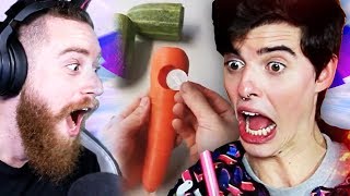 Os TRUQUES LIFE HACKS mais ESTRANHOS ft LubaTV [upl. by Anij]