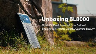 Blackview BL8000 Official Unboxing  5G Flagship Rugged Phone with Dualscreen Design [upl. by Sigfried]