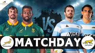 SPRINGBOKS VS ARGENTINA BUILDUP  South Africa vs Argentina Matchday Buildup [upl. by Anirret350]